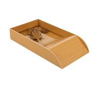 Angoily Bol Eau pour Tortues Grand Format avec Rampe Plateforme Stable et Surface Spacieuse Bassin Reptile Facile à Nettoyer Accessoire Terrarium pour Alimentation et Bain