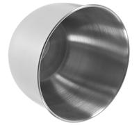 Angoily Bol Mélangeur à Œufs en Acier Inoxydable 304, Bol à Pâte Profond Anti-éclaboussures, Diamètre 19 Cm, Accessoire Cuisine pour Pâtisserie et Préparation Alimentaire Quotidienne