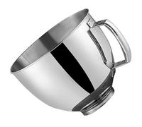 Angoily Bol Mélangeur Inox 4,7 L Compatible avec Robot Pâtissier à Tête Incliné, Saladier Robuste pour Cuisine Polyvalente, Accessoire pour Pâtisserie et Préparation Culinaire