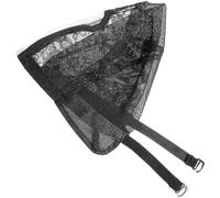 Angoily Bonnet à Postiche Filet Noir en Spandex et Polyester, Facile à Entretenir et Nettoyer, Confection Maintien des Perruques