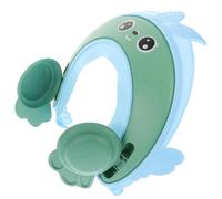 Angoily Bonnet de Bébé Ajustable Visière Imperméable, Couvre-oreilles Souple en Matériau Confortable, Taille Unique pour 0-18 Ans, pour Shampooing et Bain Garçon et Filles, Protection