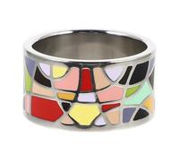 Angoily Boucle D'écharpe en Acier Titane Légère et Résistante à L'usure, Anneau de Fixation Élégant pour Foulard, Accessoire Mode Féminin Design Unique