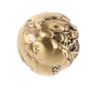 Angoily Boules de Baoding en Laiton Mains, Exercice de Poignet et Massage, Décor Chinois Or, Symbole de Richesse, pour Détente au Travail la Maison