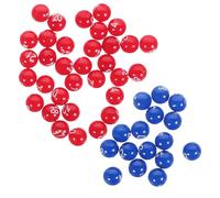 Angoily Boules de Loto en Plastique Colorées Résistantes aux Chutes pour Jeu du Loto et Ambiance de Fête, Légères et Sûres, Pack de 1 pour Activités de Tombola