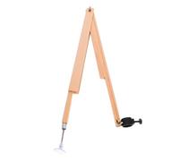 Angoily boussole compas à bois boussole scolaire menuisier Grand compas en bois compas professionnel outil d'enseignement des enseignants outil de géométrie mathématique Beige