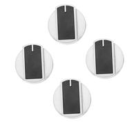 Angoily Bouton De Commande De Brûleur Universel Pour Cuisinière À Gaz 4 Pièces Boutons De Remplacement En Métal Pour Cuisinière À Gaz Faciles À Utiliser