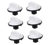 Angoily Boutons de Commande en Ps Universels Lot de 6 Compatibles et Compacts pour Cuisinière et Four pour Divers Appareils Cuisine