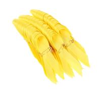 Angoily Broches Ruban De Sensibilisation Jaune Garçon Et Filles 100 Pièces Satin Polyester Soutien Public Événements Caritatifs Awareness Cancer Enfance