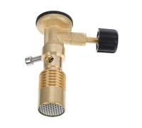 Angoily Brûleur Bunsen Portable Laiton avec Sécurité Anti-basculement Chauffage Gaz pour Laboratoire et Cuisine