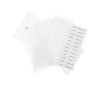 Angoily Budget Binder Transparent Frosted Money Pockets With Dividers And Stickers Organizer For Multiple Savings Goals Cash Envelope Supplies For Financial Planning