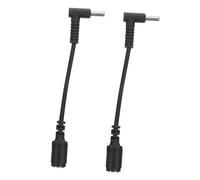 Angoily Câble Adaptateur d'alimentation pour Ordinateur Portable Ultra-Fin, Convertisseur Femelle 7,4 X 5,0 Mm vers Mâle 4,5 X 3,0 Mm Coudé, Pack 2 Pièces, Usage Informatique Portable,