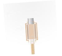 Angoily Câble De Données USB Type-c 2 m pour Appareils USB Type C, Câble Tressé en Fibre De Nylon Anti-Torsion, Compatible G6 S8 Polyvalent, Usage Quotidien Informatique Et Mobile, Couleur Aléatoire
