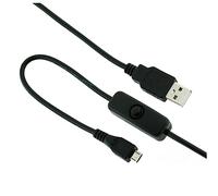 Angoily Câble USB Compatible 100 Cm Marche/arrêt 2 A Chargement Câble Robuste sans Transfert De Données