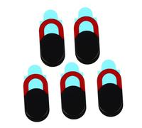 Angoily Cache Rouge Ordinateur pour Webcam de Confidentialité Ultra Fin Lot de 5 Pièces en Plastique Abs Protection Intime Multifonctionnelle et Téléphone
