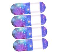 Angoily Cache Webcam Léger et Discret en Plastique Abs, Protection de Confidentialité pour Ordinateur et Téléphone Portable, Pack de 4 Pièces Multicolores, Facile à Glisser