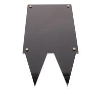 Angoily Cadre Photo Étanche Noir pour Sépulture avec Piquet de Sol Stable, Résistant aux Intempéries UV, pour Mémoriaux en Plein Air et Présents de Souvenir Funéraire