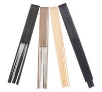 Angoily Cadres de Ventilateur Pliant pour Fabriquez Propre Éventail Pliant Lot de 4 Vintage en Bambou Accessoires Décoratifs Élégants pour Maison ou Événement