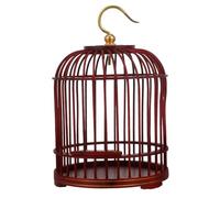 Angoily Cage Suspendue pour Oiseaux Insectes Et Petits Animaux Design Dôme Fabrication Bois Et Métal Sécurisée
