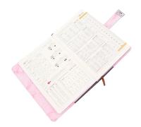 Angoily Cahier à Verrouillage Pratique Marbre Agenda Étudiant Qualité Journal Minimaliste et Notepad Portable pour Prendre des Notes et Planifier