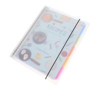 Angoily Cahier de Recettes Élégant avec Sections de Planification de Courses Recettes Pratique pour Organiser Vos Culinaires et Atteindre Vos Objectifs de Santé Couleur Bleu