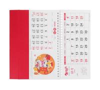 Angoily Calendrier de Bureau Calendrier de Bureau Compact avec Illustrations de Chevaux pour Travail la Maison Culturel et Pratique