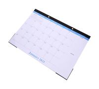 Angoily Calendrier Mural Mois avec Coins Dorés Calendrier Journalier pour Bureau et Maison Design Simple pour Organisation Familiale