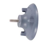 Angoily Cales de Remplacement Caoutchouc pour Barre Appui de Patins Antidérapants Gris pour Chaise de Support Stable