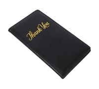 Angoily Carnet de Facturation et Porte-Chèques en Polyuréthane Solide pour Restaurant, Organiseur de Notes et Support Menu Destiné aux Serveurs en Service