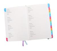 Angoily Carnet Internet avec Onglets Alphabétiques Organiseur Compact pour Maison et Bureau Carnet de Mots de Passe et Web