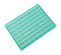 Angoily Carte De Circuit Imprimé Perforée 15x20 Cm pour Prototypage Électronique DIY Soudure, Planche D’expérimentation Simple Face Multifonction Verte, Accessoire Électronique Polyvalent
