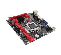 Angoily Carte Mère Ordinateur Dual ATX pour Pc De Bureau Prise Charge des Processeurs Plusieurs Ports USB