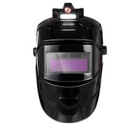 Angoily Casque de Soudage Réglage Rotatif à Assombrissement Automatique Large Écran de Visualisation Cagoule en PP Noir pour Tâches de Soudage et Gougeage à l'arc Carbone