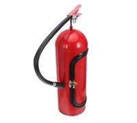 Angoily Cave à Vin Indépendante Extincteur Rouge en Fer et Plastique | Boîte Décorative pour Bouteille, Style Créatif Rustique, Portable et Facile à Nettoyer, Cuisine et Fêtes