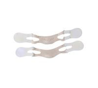 Angoily Ceinture de Levage V en Silicone et Pu pour Visage, Bande Amincissante Professionnelle Qui Favorise la Circulation Sanguine et Maintient le Menton Relevé, pour Lire ou Regarder