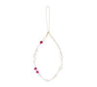 Angoily Chaîne De Téléphone Portable Perles Étoiles Dragonne Anti-perte Avec Cordon Pour Coque