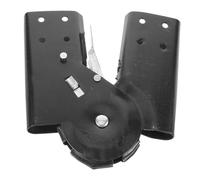 Angoily Charnière à Moraillon D'échelle en Métal Noir, Joint Pliant Robuste pour Projets de Construction, Accessoire Portable et Facile à Utiliser pour Escabeau