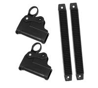 Angoily Charnière de Verrouillage Plastique pour Fauteuil Pliant Remplacement Robuste pour Accoudoir de Chaise Longue Installation Facile avec Vis et Légère