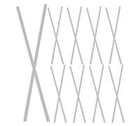 Angoily Chevilles de Blocage en Métal Inoxydable 20 Pcs 2X150 MM pour Planche à Tricoter et Crochet Épingles de Blocage Précises et Résistantes Accessoires pour Tricot et Broderie DIY