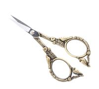 Angoily Ciseaux à Broder en Acier Inoxydable Vintage, Petits Ciseaux de Couture Multifonction pour Travaux Manuels, Coupe Précise pour Fil Fin, Outil Artisanal de Haute Performance,