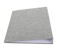 Angoily Classeur à Anneaux Rigide Tissu Résistant à Eau pour Bureau Maison Organiseur Rangement de Documents Partitions et Recettes