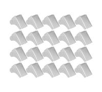 Angoily Clips de Support d'Étagère Métalliques 20 Pièces pour Rangement Étagère Colonne et Armoires Cuisine, Fixation Robuste pour Bibliothèques et Placards