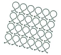 Angoily Clips pour Plantes Vert 100 pièces, Pince de Support pour Plantes en Plastique pour Plants et Vigne de Tomate, résistante aux dommages pour projets de Jardinage à Grande échelle