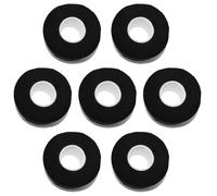 Angoily Collier en Papier Noir Jetable pour Salon Professionnel, Matériau Doux Peau, Maintien Sécurisé, Pack de 7 Pièces pour Coiffure et Permanente