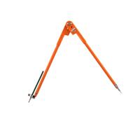 Angoily Compas de Charpentier Précision Grand Diamètre Réglable Zinc avec Crayon pour Traçage et Marquage Scribing Marking Tool S