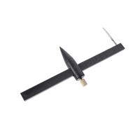 Angoily Compas de Poterie Inoxydable et Cutter Circulaire pour Argile et Outil de Sculpture Artisanal Compact pour Modelage et Travaux Manuels