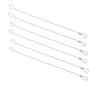 Angoily Cordon En Acier Inoxydable Pour Caméra D'action, Lot De 6 Pièces 20 Cm, Sécurisé Et Flexible, Accessoires Photo Polyvalents Pour Appareil Photo Suspendu, Compatible Électronique, Multicolore
