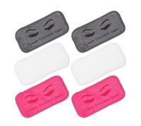 Angoily Coussinets Frontaux Lavables en Tissu pour Extensions de Cils 6 Protection Front Confortable Processus de Greffe de Cils
