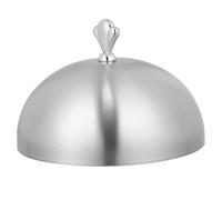 Angoily Couvercle à Steak en Acier Inoxydable 24 Cm, Protection Alimentaire Anti-huile, Couvercle Cuisine Solide pour Plats Ménagers et Restauration, Usage Polyvalent Cuisine