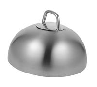 Angoily Couvercle Alimentaire Acier Inoxydable Cloche Anti-éclaboussures pour Steak et Teppanyaki Protection les Projections Huile pour Cuisine Domestique et Professionnelle