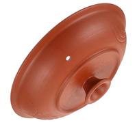 Angoily Couvercle Céramique pour Cocotte Électrique Accessoire de Batterie de Cuisine pour Mijoteuse avec Trou de Ventilation Couvercle pour Cuisson de Soupe et Ragoût